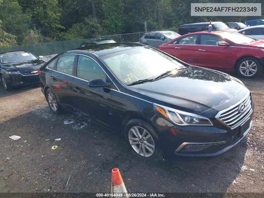 2015 Hyundai Sonata Se VIN: 5NPE24AF7FH223349 Lot: 40164049