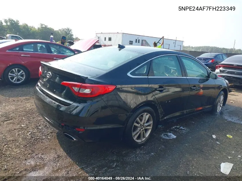 5NPE24AF7FH223349 2015 Hyundai Sonata Se