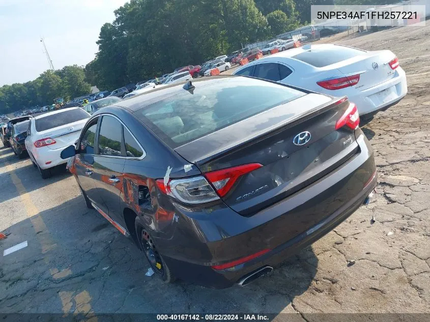 5NPE34AF1FH257221 2015 Hyundai Sonata Sport