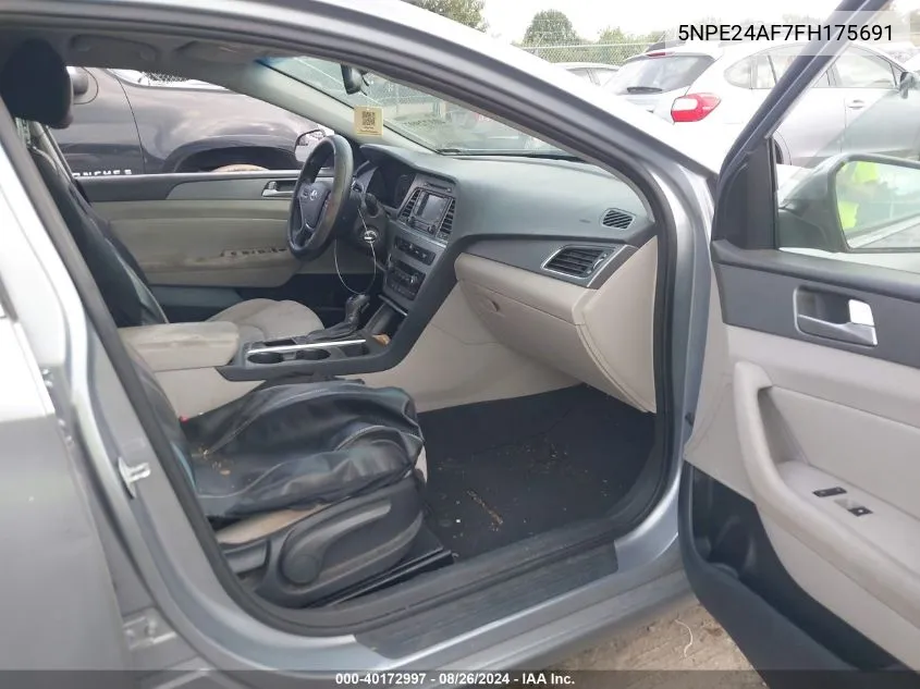 5NPE24AF7FH175691 2015 Hyundai Sonata Se