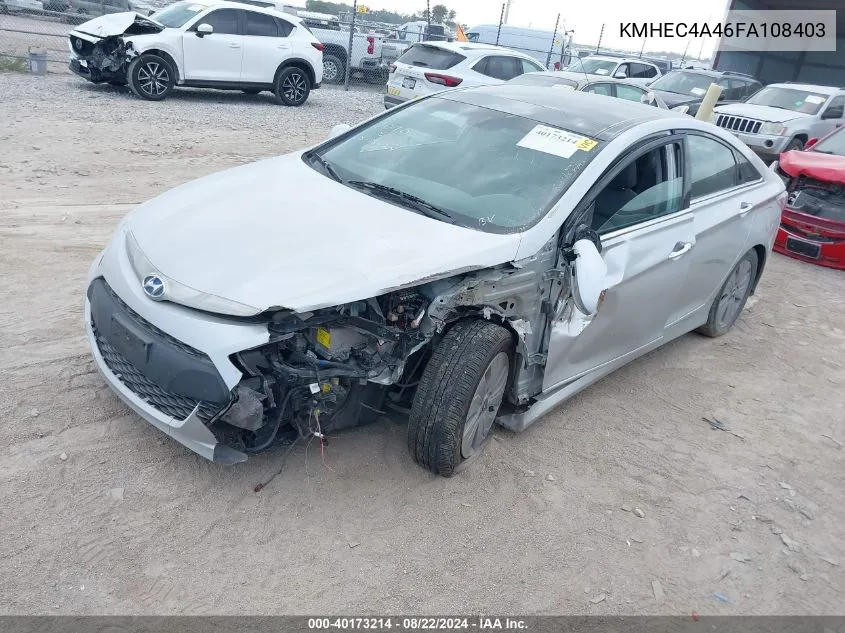 KMHEC4A46FA108403 2015 Hyundai Sonata Hybrid Limited