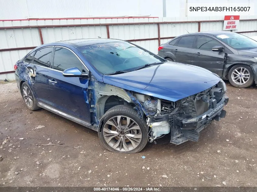 5NPE34AB3FH165007 2015 Hyundai Sonata Limited 2.0T