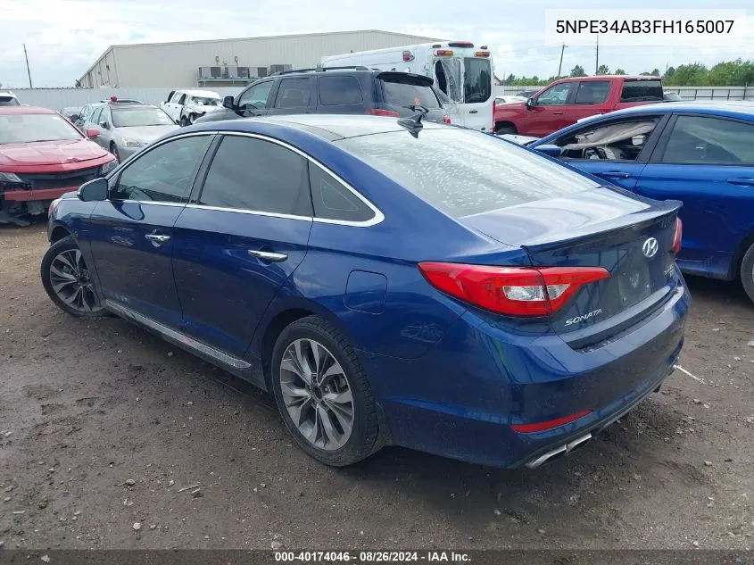 5NPE34AB3FH165007 2015 Hyundai Sonata Limited 2.0T