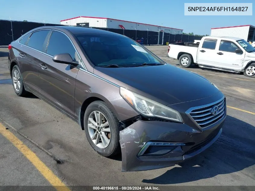 5NPE24AF6FH164827 2015 Hyundai Sonata Se