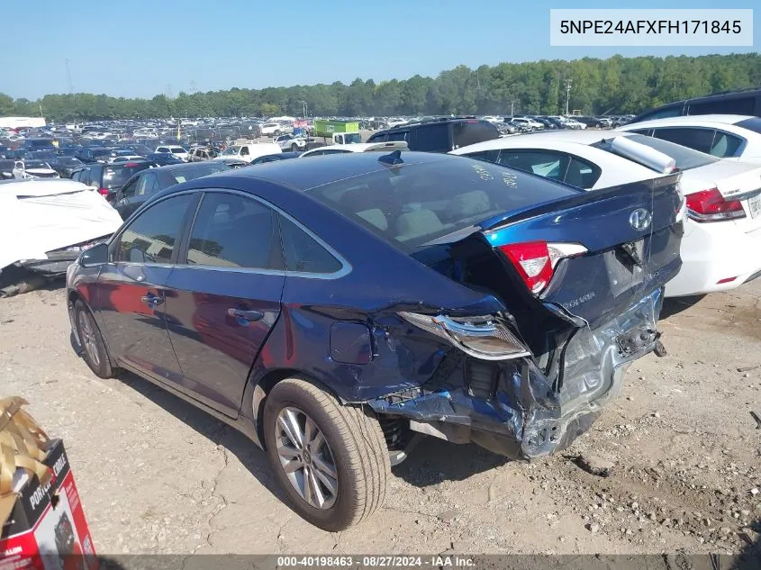 5NPE24AFXFH171845 2015 Hyundai Sonata Se