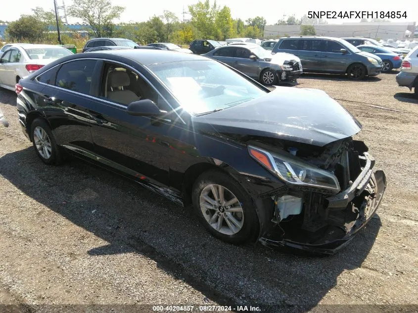 2015 Hyundai Sonata Se VIN: 5NPE24AFXFH184854 Lot: 40204857