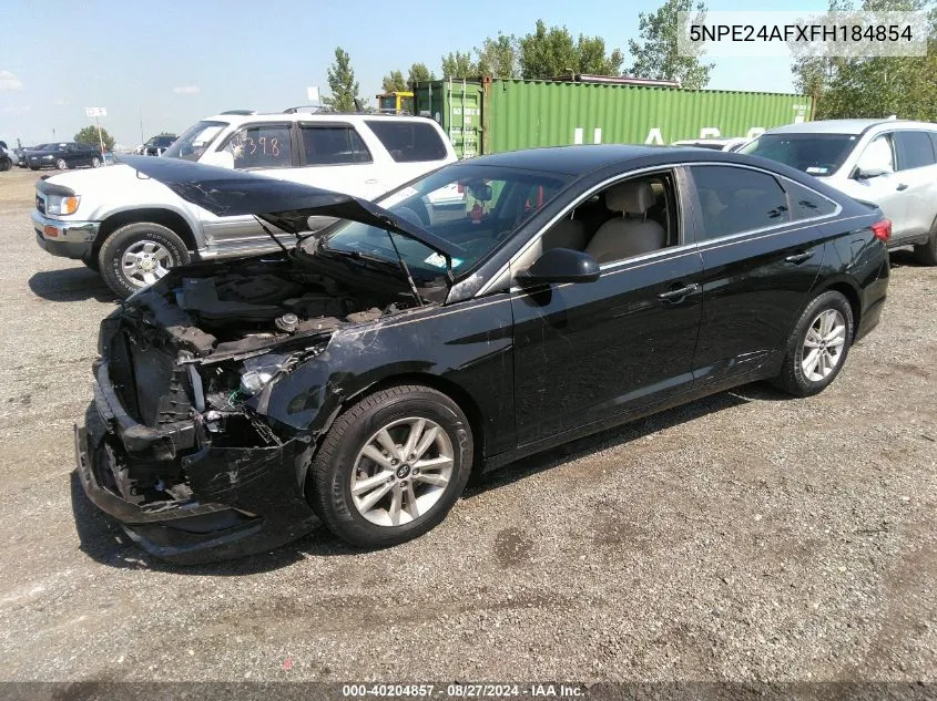 2015 Hyundai Sonata Se VIN: 5NPE24AFXFH184854 Lot: 40204857