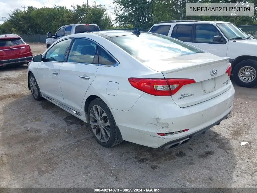 5NPE34AB2FH253109 2015 Hyundai Sonata Limited 2.0T