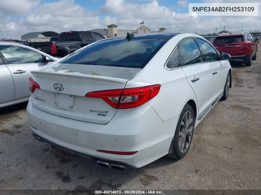 5NPE34AB2FH253109 2015 Hyundai Sonata Limited 2.0T