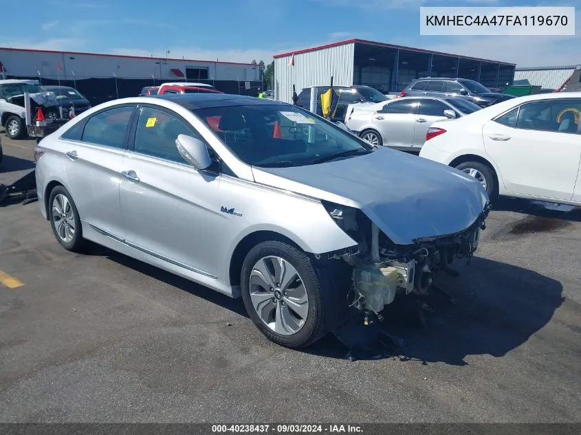 KMHEC4A47FA119670 2015 Hyundai Sonata Hybrid Limited