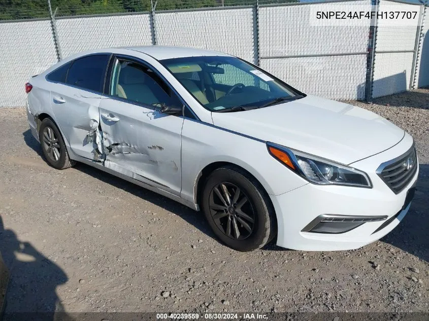 5NPE24AF4FH137707 2015 Hyundai Sonata Se