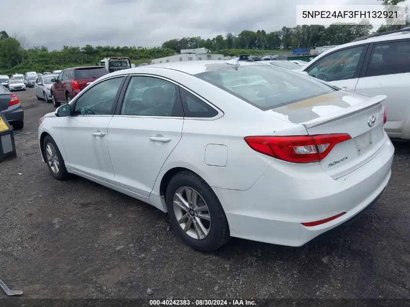 5NPE24AF3FH132921 2015 Hyundai Sonata Se