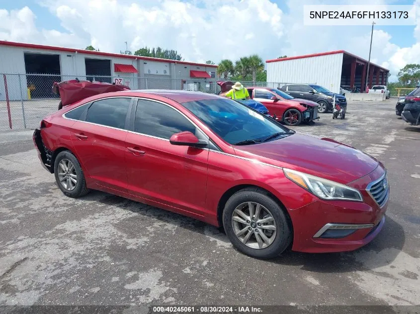 5NPE24AF6FH133173 2015 Hyundai Sonata Se