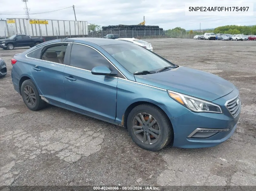 5NPE24AF0FH175497 2015 Hyundai Sonata Se