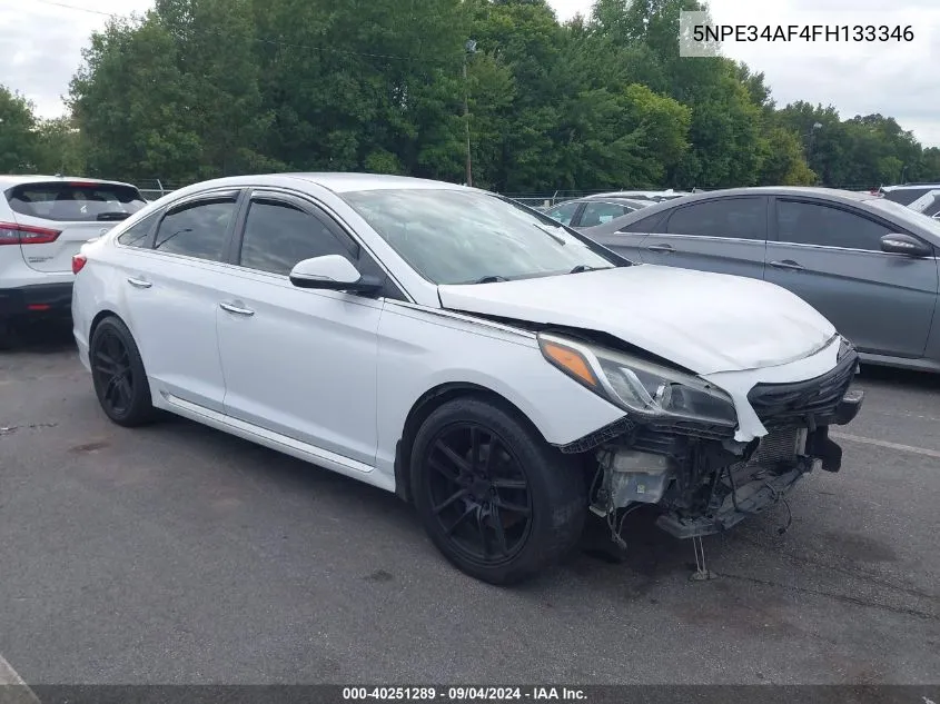 2015 Hyundai Sonata Sport/Limited VIN: 5NPE34AF4FH133346 Lot: 40251289