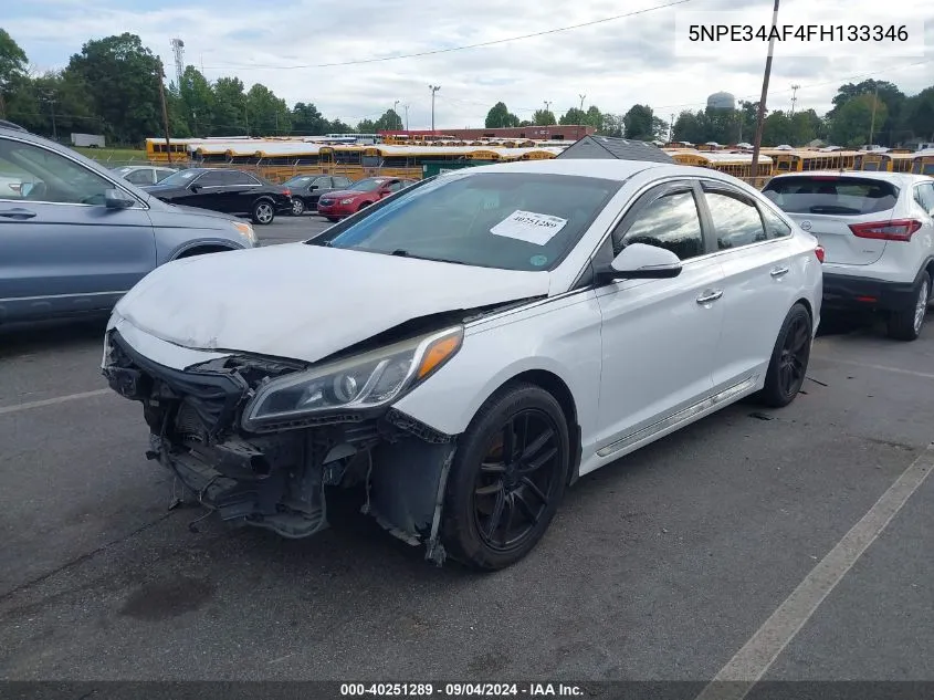 5NPE34AF4FH133346 2015 Hyundai Sonata Sport/Limited