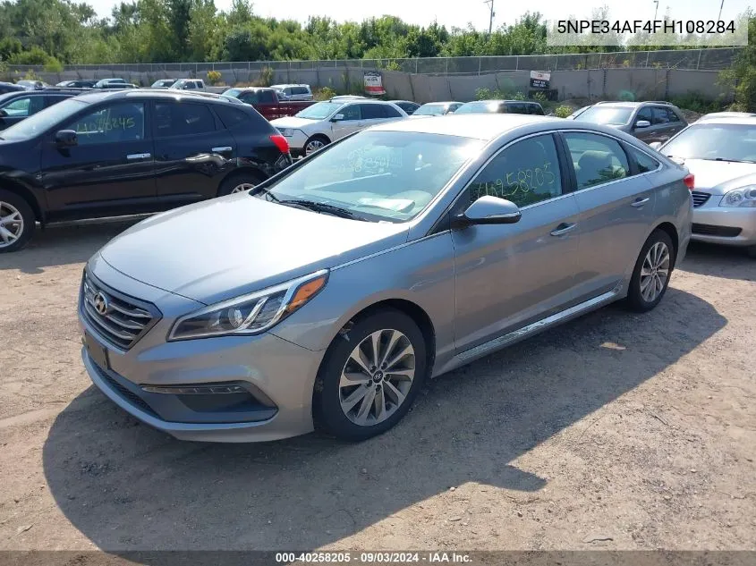 2015 Hyundai Sonata Sport VIN: 5NPE34AF4FH108284 Lot: 40258205