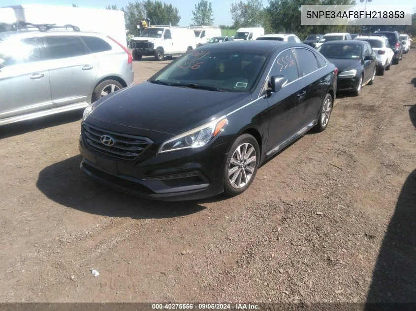 2015 Hyundai Sonata Sport VIN: 5NPE34AF8FH218853 Lot: 40275556