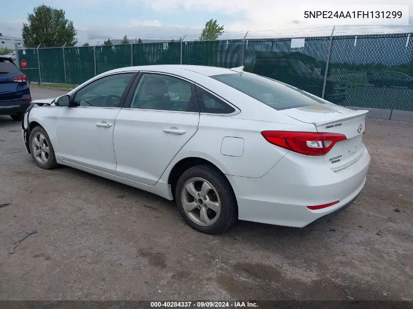 5NPE24AA1FH131299 2015 Hyundai Sonata Eco