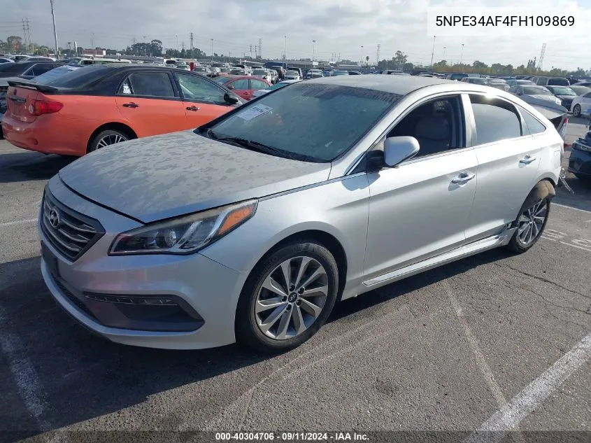 2015 Hyundai Sonata Sport VIN: 5NPE34AF4FH109869 Lot: 40304706