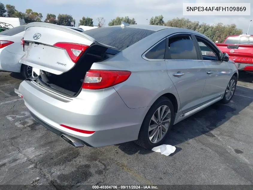 2015 Hyundai Sonata Sport VIN: 5NPE34AF4FH109869 Lot: 40304706