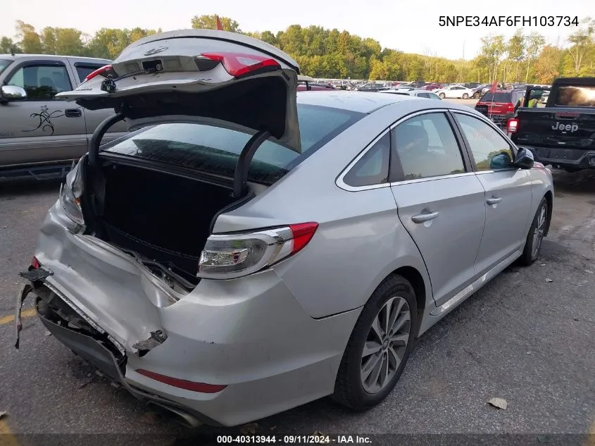 5NPE34AF6FH103734 2015 Hyundai Sonata Sport/Limited