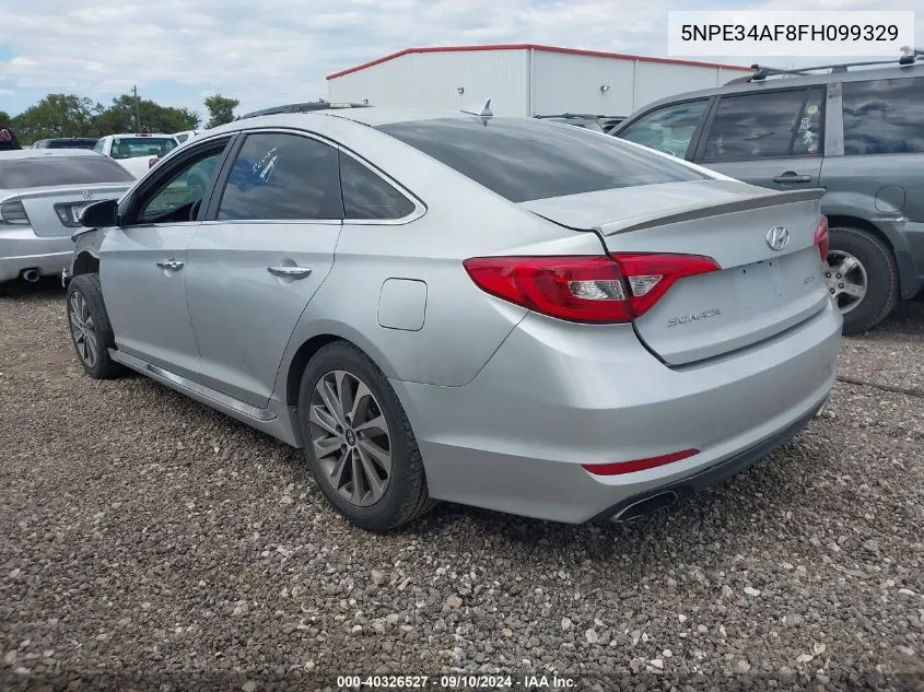 5NPE34AF8FH099329 2015 Hyundai Sonata Sport