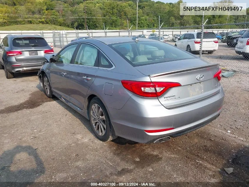 5NPE34AFXFH049497 2015 Hyundai Sonata Sport/Limited