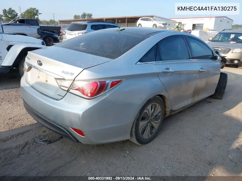 KMHEC4A41FA130275 2015 Hyundai Sonata Hybrid Hybrid/Limited