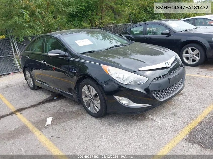 2015 Hyundai Sonata Hybrid/Limited VIN: KMHEC4A47FA131432 Lot: 40337193