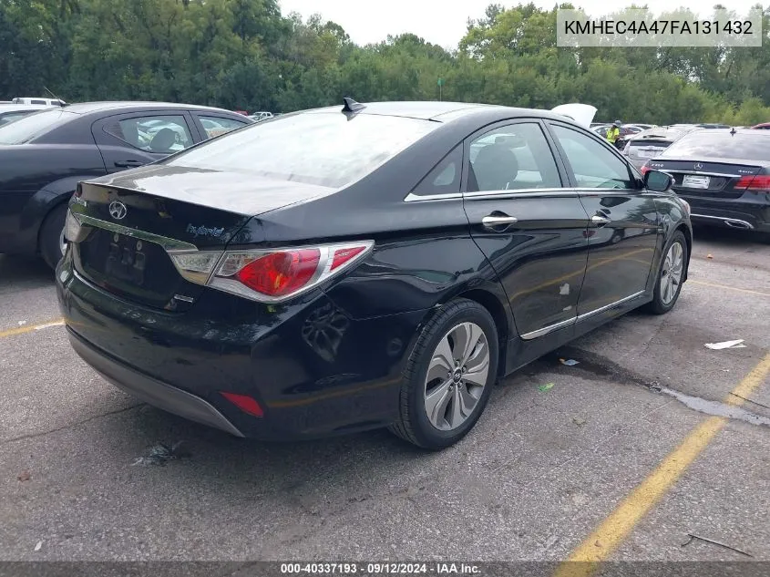 KMHEC4A47FA131432 2015 Hyundai Sonata Hybrid/Limited