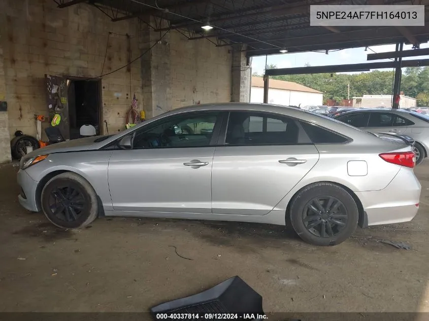 5NPE24AF7FH164013 2015 Hyundai Sonata Se