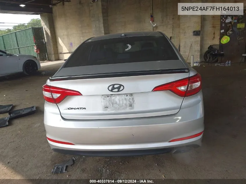 2015 Hyundai Sonata Se VIN: 5NPE24AF7FH164013 Lot: 40337814