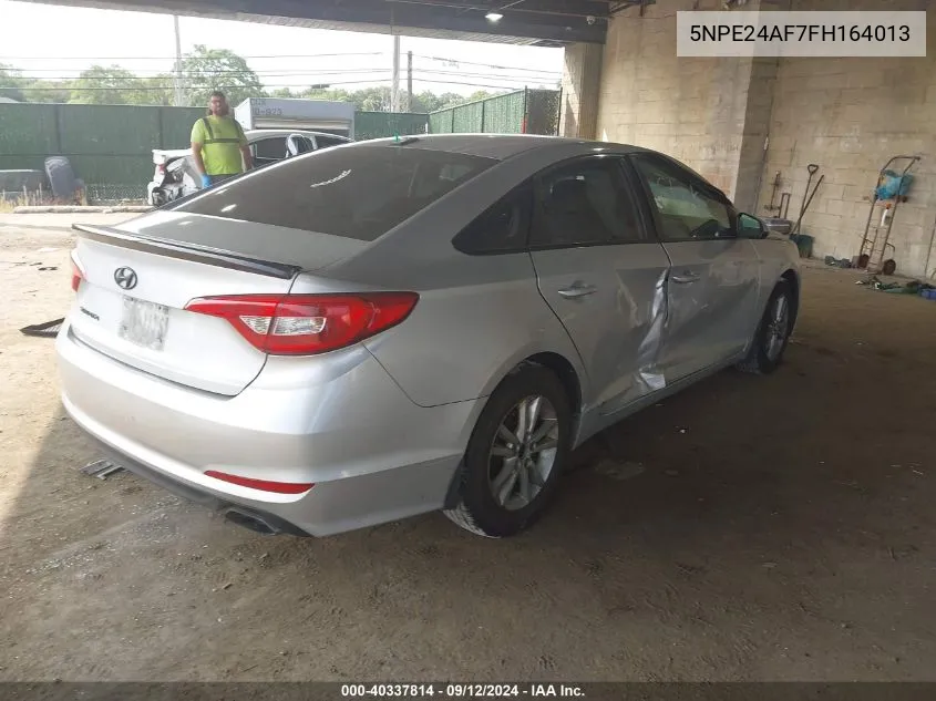 5NPE24AF7FH164013 2015 Hyundai Sonata Se