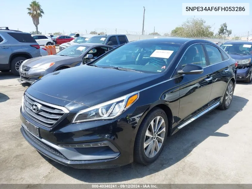 5NPE34AF6FH053286 2015 Hyundai Sonata Sport/Limited