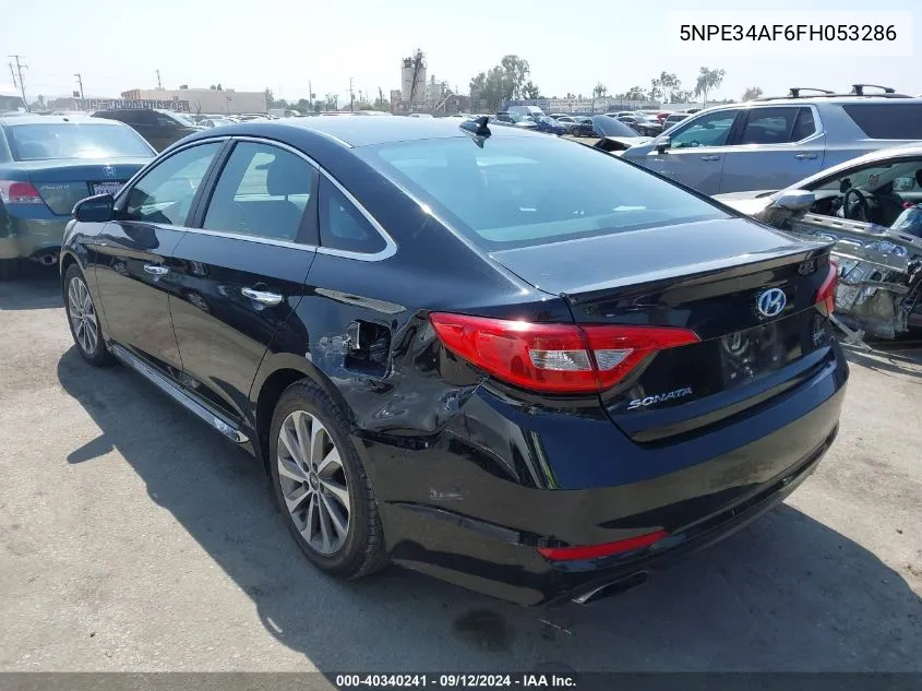 5NPE34AF6FH053286 2015 Hyundai Sonata Sport/Limited