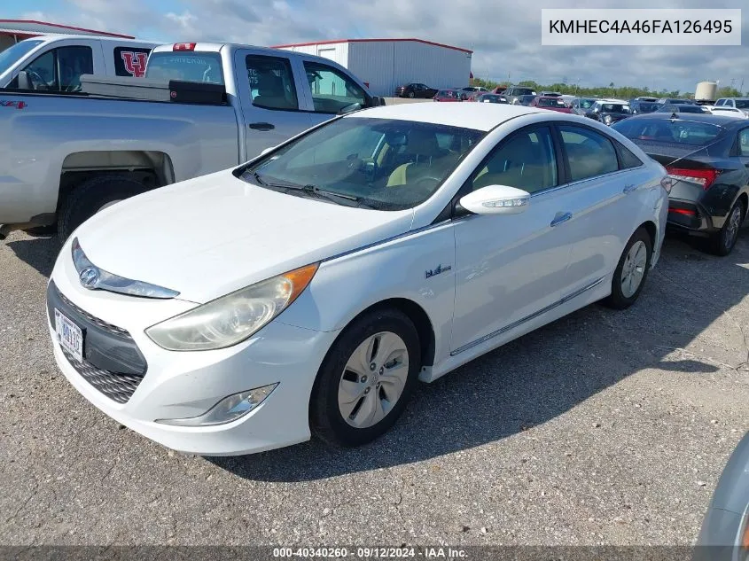 KMHEC4A46FA126495 2015 Hyundai Sonata Hybrid/Limited