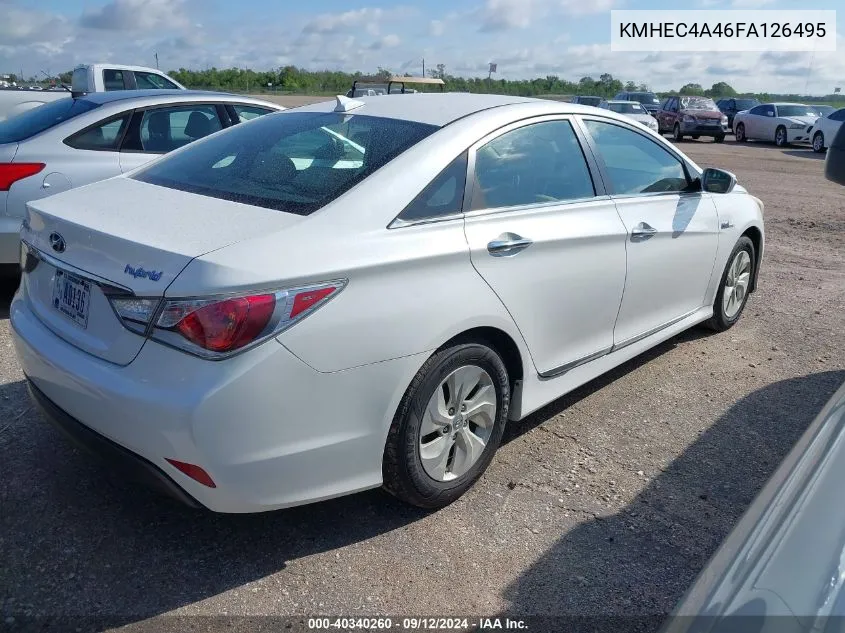 KMHEC4A46FA126495 2015 Hyundai Sonata Hybrid/Limited