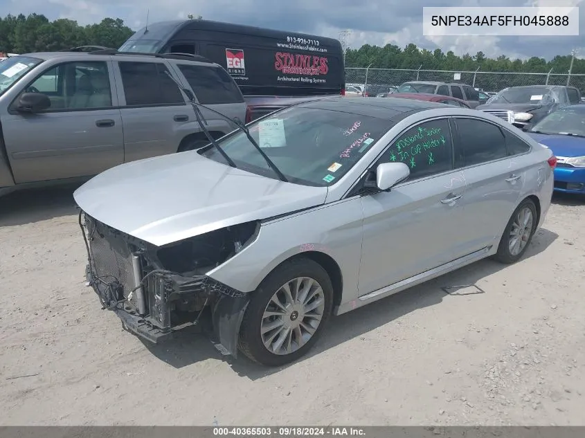 5NPE34AF5FH045888 2015 Hyundai Sonata Sport/Limited