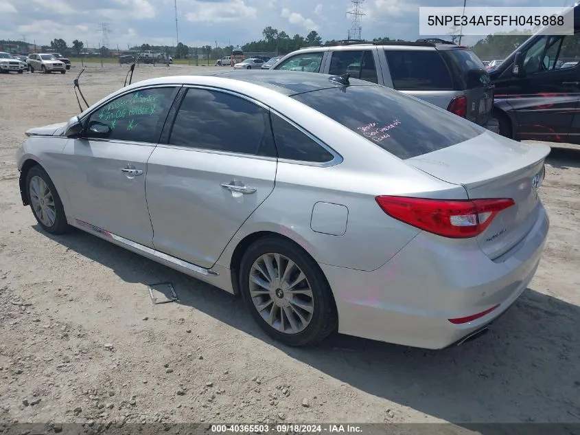 5NPE34AF5FH045888 2015 Hyundai Sonata Sport/Limited