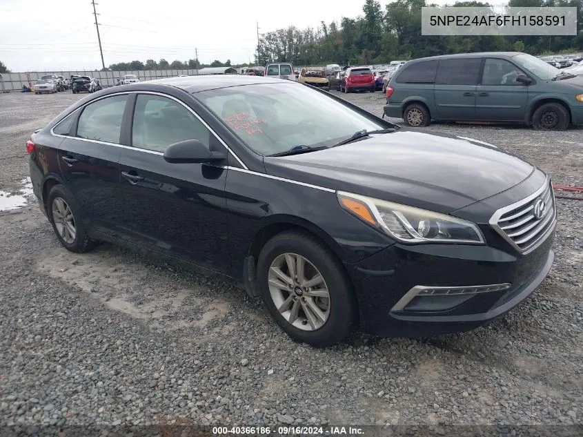 2015 Hyundai Sonata Se VIN: 5NPE24AF6FH158591 Lot: 40366186