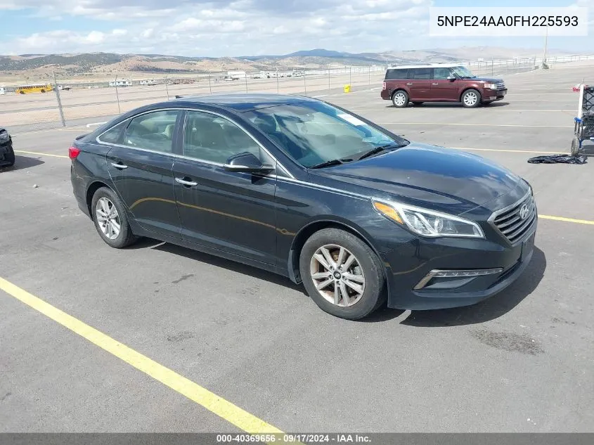 5NPE24AA0FH225593 2015 Hyundai Sonata Eco