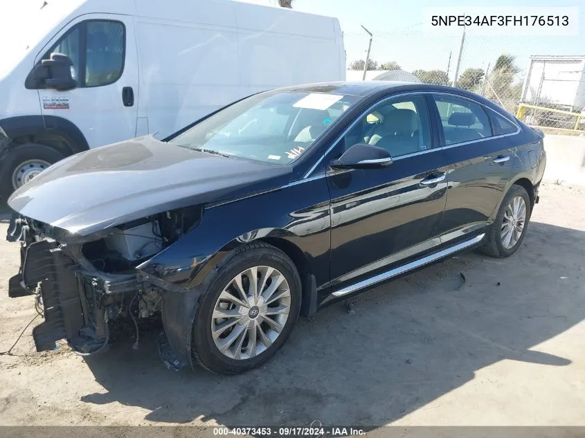 5NPE34AF3FH176513 2015 Hyundai Sonata Limited