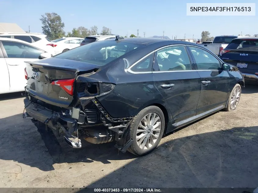 5NPE34AF3FH176513 2015 Hyundai Sonata Limited