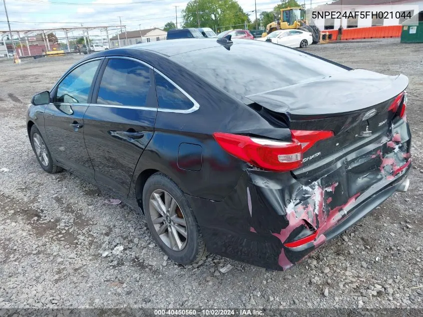 2015 Hyundai Sonata Se VIN: 5NPE24AF5FH021044 Lot: 40450560