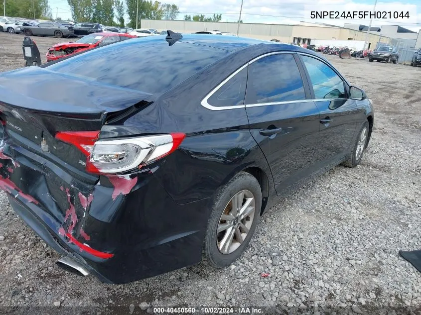 5NPE24AF5FH021044 2015 Hyundai Sonata Se