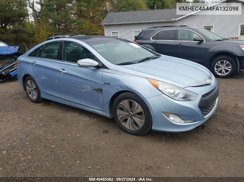 2015 Hyundai Sonata Hybrid Limited VIN: KMHEC4A44FA132098 Lot: 40453362