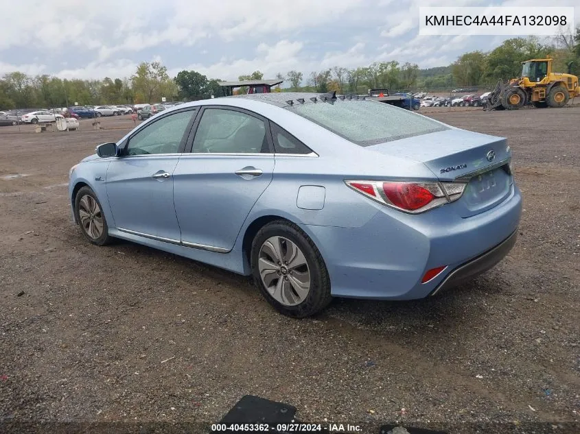 2015 Hyundai Sonata Hybrid Limited VIN: KMHEC4A44FA132098 Lot: 40453362