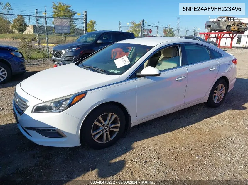 2015 Hyundai Sonata Se VIN: 5NPE24AF9FH223496 Lot: 40470272