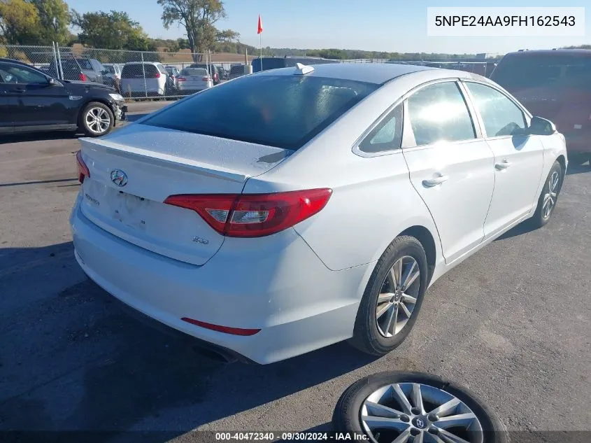 2015 Hyundai Sonata Eco VIN: 5NPE24AA9FH162543 Lot: 40472340